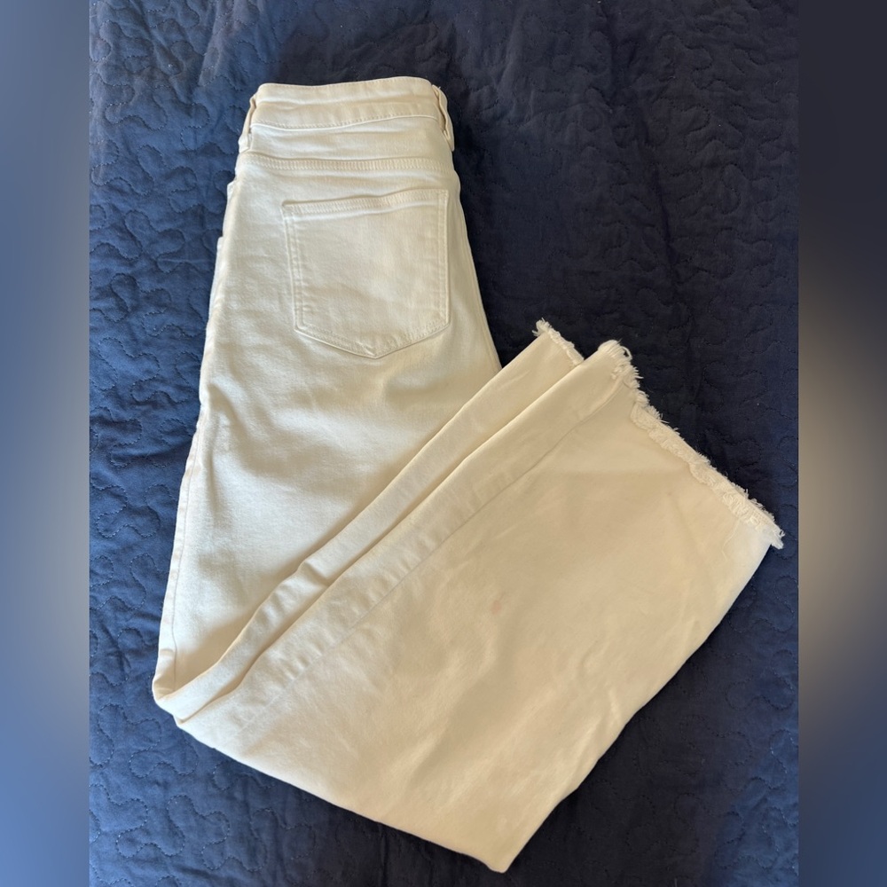 White Mango raw hemmed jeans